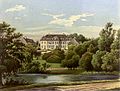 Schloss Schlenderhan um 1860, Sammlung Alexander Duncker
