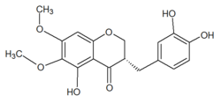 ساختار شیمیایی scillavone B