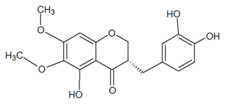 <span class="mw-page-title-main">Scillavone B</span> Chemical compound