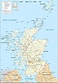 Map of Scotland Also : in English SVG version in French SVG version in English