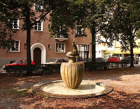 Seehundbrunnen muenchen 1