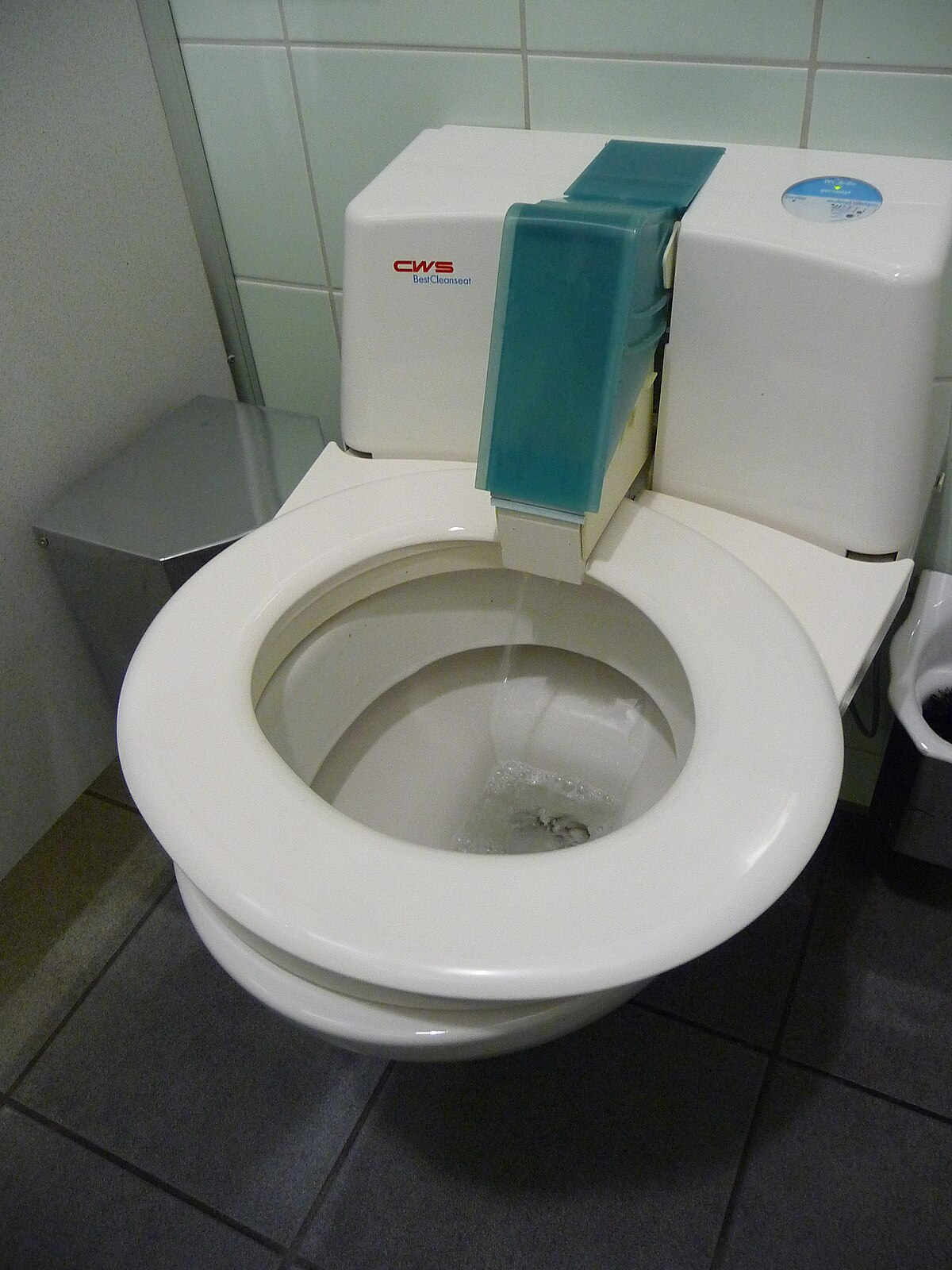 Automatic selfclean toilet seat Wikipedia