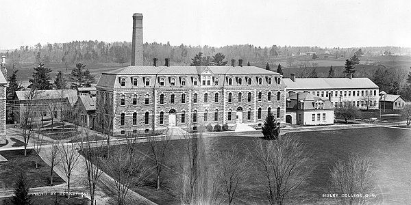 Cornell's Sibley College ca 1880s