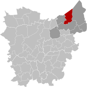 Localisation de Saint-Gilles-Waes