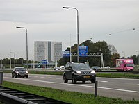 Knooppunt Rijnsweerd (kruising met ring Utrecht)