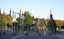 The South Bank Arbour at the northern entrance to the South Bank Parklands, 2005 South-Bank-Parklands-Arbour.jpg