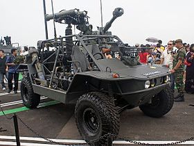 A Spider Light Strike Vehicle termék szemléltető képe