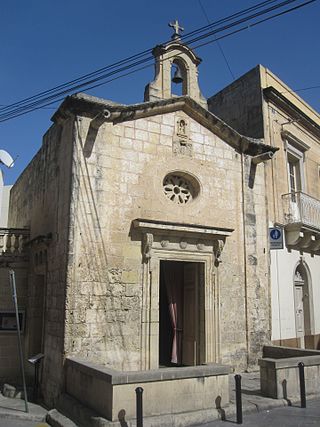 <span class="mw-page-title-main">St Peter's Chapel, Qormi</span> Church in Qormi, Malta