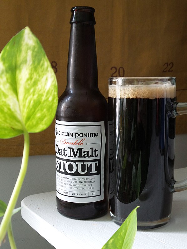 A "double oat malt stout"