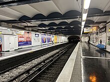 Station Avenue Émile Zola Métro Paris Ligne 10 - Paris XV (FR75) - 2022-07-04 - 5.jpg