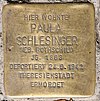 Stolperstein Droysenstr 8 (Charl) Paula Schlesinger.jpg