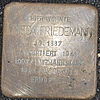 Stolperstein Frieda Friedmann