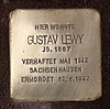 Stolperstein Friedbergstr 34 (Charl) Gustav Lewy.jpg
