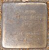 Stolperstein Jungfrauenthal 8 (Pauline Wolff) in Hamburg-Harvestehude.JPG