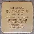 Stolperstein für Raimondo Calo (Bologna) .jpg