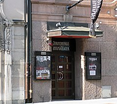 Strindbergs Intima Teater vid Norra Bantorget.