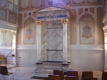 Innenansicht der Synagoge in Sulzburg