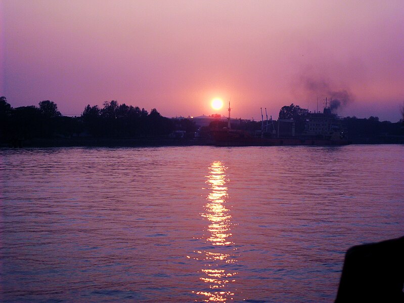 File:Sunset in Sandwip.jpg