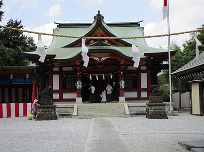 綱島 諏訪神社への交通機関を使った移動方法