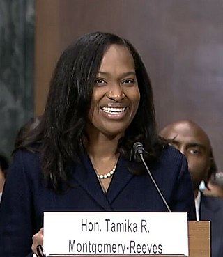 <span class="mw-page-title-main">Tamika Montgomery-Reeves</span> American federal judge (born 1981)