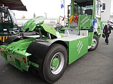 Terberg Electric tractor unit Terberg tractor YT at IAA 2012. Spielvogel.jpg