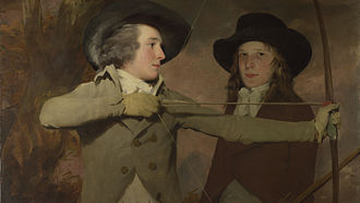 Robert and Ronald Ferguson as painted by Sir Henry Raeburn in "The Archers" The Archers.jpg