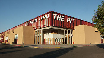 The Pit, formerly University Arena, in 2003 The Pit UNM 2003.jpg