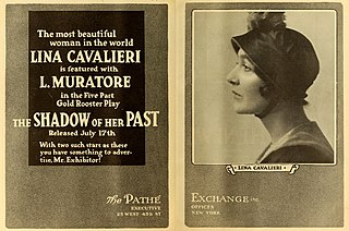 <i>The Shadow of Her Past</i> 1915 Italian film