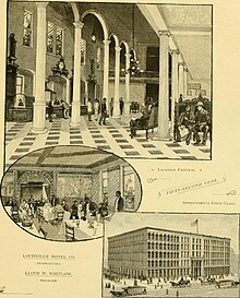 Louisville Hotel scenes c. 1886 The dream of "Ellen N" - an illustrated descriptive and historical narrative of southern travels (1886) (14760913682).jpg