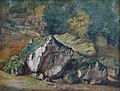 Théodore Rousseau-Etude de rochers et d'arbres.jpg