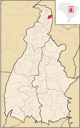 Kaart van Maurilândia do Tocantins