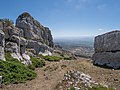 * Nomination Rock in the upper part of Toloño mountain range, view over the Rioja area. Álava, Basque Country, Spain --Basotxerri 18:12, 4 September 2016 (UTC) * Promotion Good quality. --Ermell 20:49, 4 September 2016 (UTC)