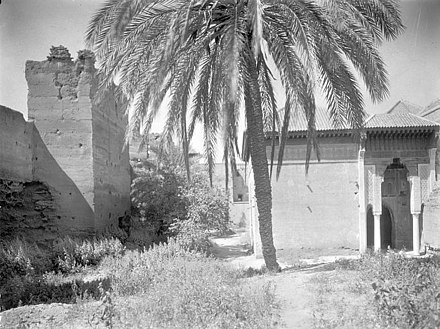 View of the Saadians Tombs circa 1925
