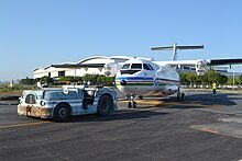 Transfert sur le Tarmac Nord du musée Aeroscopia de l'ATR 42-300 MSN003 F-WEGC le 30 août 2019