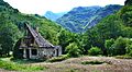 Руина крај трница}} English: House in ruins in historical village Trnica, Macedonia