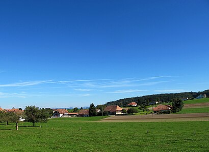 How to get to Tscheppach with public transit - About the place