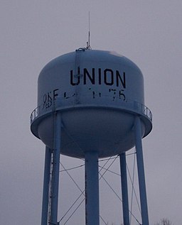 Vattentornet i Union.