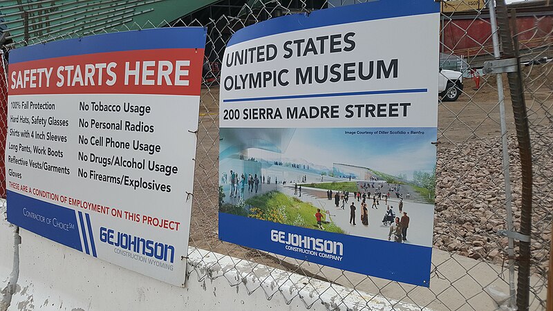 File:United States Olympic & Paralympic Museum construction 2019-04-05 142954.jpg