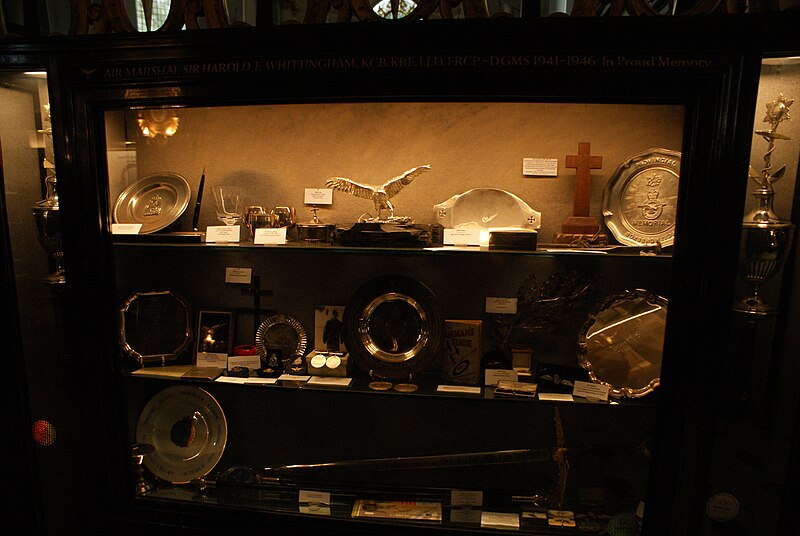 File:View of a collection of RAF paraphernalia in St. Clement Danes church - geograph.org.uk - 5164316.jpg