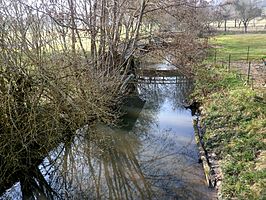 Het riviertje de Indrois nabij Villdedômain