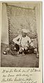 Vintage photograph of an Indian man with a Hookah in the 1880s.JPG