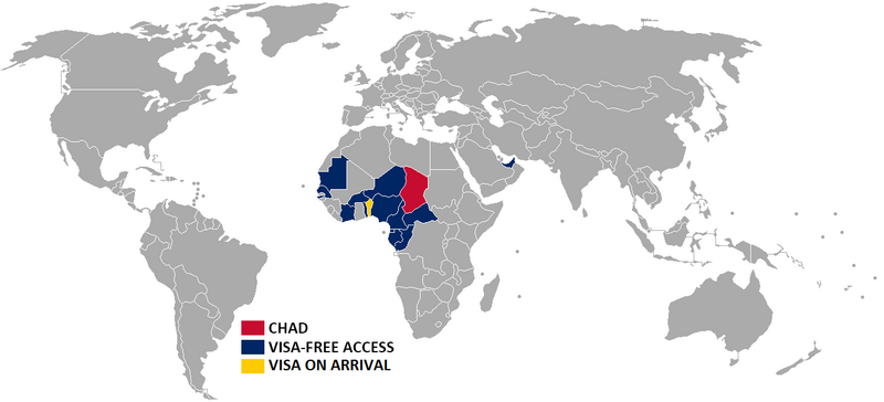 Çad'ın Vize Politikası