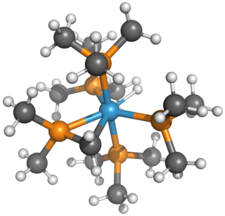 <span class="mw-page-title-main">Pentakis(trimethylphosphine)tungsten</span> Chemical compound