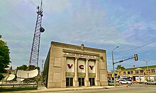 WVCY's actual studio facility for channel 30 and 107.7 FM is based a mile northeast of the VCY America building. WVCY-TV and FM Studios.jpg