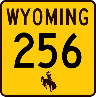 <span class="mw-page-title-main">Wyoming Highway 256</span> State highway in Wyoming, United States