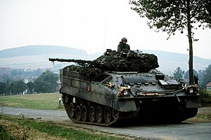 Warrior Tracked Armoured Vehicle