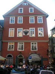 The former seat of the office of the Reichskammergericht