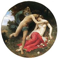 Flora And Zephyr by William-Adolphe Bouguereau (1875).