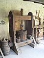 Winepress in the town museum