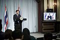 นายกรัฐมนตรี แถลงผลการประชุม ครม. ประจำวันอังคารที่ 25 - Flickr - Abhisit Vejjajiva (2).jpg